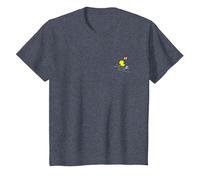 Ace Attorney Piyo T-Shirt, Enfant, Bleu Chiné, 6 Ans