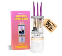 Ace Beauté Machine électrique de nettoyage de pinceaux de maquillage de qualité supérieure, éponge automatique et nettoyeur de pinceaux de maquillage, outil de nettoyage en profondeur rechargeable et