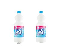 Ace Bleach Candeggina Classica, Lot de 2 agents de blanchiment pour surfaces et linge, 1 litre, porte-clés Italy Shop Service gratuit