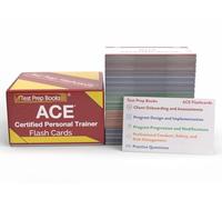 ACE Certified Personal Trainer Study Cards: Exam Prep and Practice Test Questions for the ACE CPT Exam [Full Color Cards]