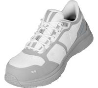 ACE Constructor S1-P Chaussures de Travail - légères, antidérapantes et Confortables - Chaussures de sécurité pour Femmes et Hommes - Blanc - 40