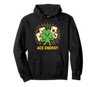 ACE Energy - Trèfle Porte-Bonheur avec Triple as Puissance Sweat à Capuche