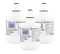 ACE+ FA-0083U | 3x Filtres à eau compatible avec Samsung DA29-00003G, HAFIN2/EXP, DA29-00003F, HAFIN1/EXP, HAFIN Filtre de rechange pour réfrigérateur - Replacement Refrigerator Filter