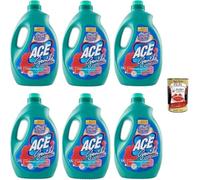 Ace Gentile Candeggina per Colorati Eau de Javel pour couleurs Lavande et Musc Blanc Efficace contre les taches 6 x 2300 ml + Italian Gourmet Polpa 400 g