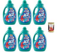 Ace Gentile Candeggina per Colorati Eau de Javel pour couleurs Lavande et Musc Blanc Efficace contre les taches 6 x 2300 ml + Italian Gourmet Polpa 400 g