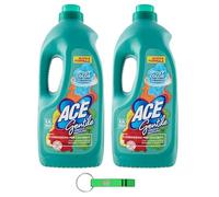 Ace Gentile Candeggina per Colorati Lot de 2 flacons d'eau de Javel pour couleurs Parfum frais efficace contre les taches 3100 ml + porte-clés Beni Culinari