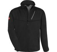 ACE Handyman Pull de Travail - Doublure Chaude en Polaire & Fermeture éclair - 35% Coton - Noir - 3XL