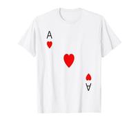 Ace Hearts Poker Costume Cards Heart T-Shirt