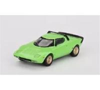 ACE HOBBY Pour Mini GT pour Lancia pour Stratos pour HF pour STRADALE pour Verde CHIARO (LHD) 1:64 Modèle de voiture pré-construit