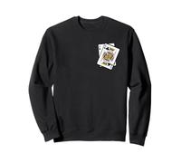 Ace & King of Clubs 21e Anniversaire Twenty One Years Old Sweatshirt