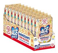 Ace Lingettes désinfectantes dégraissantes, carton de 10 paquets x 40, 400 unités