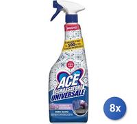 Ace Lot 8x Dégraissant Universel Lavande Vapos 600 Ml Blanc