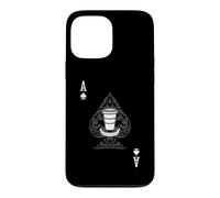 Ace of Cups Coffee Tarot Barista Jeu de Cartes Latte Coque pour iPhone 13 Pro Max