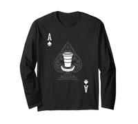 Ace of Cups Coffee Tarot Barista Jeu de Cartes Latte Manche Longue