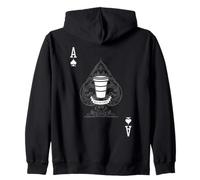 Ace of Cups Coffee Tarot Barista Jeu de Cartes Latte Sweat à Capuche