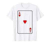 Ace of Hearts Costume de Poker, Blackjack pour Halloween T-Shirt