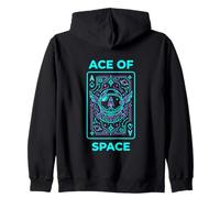 Ace of Space Nerd Astronomy Space Sweat à Capuche