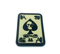 Ace of Spades 'As De Pique' PVC Biker Airsoft Patch