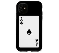 Ace of Spdes Jeu de Cartes de Poker Blackjack Solitaire Coque pour iPhone 11