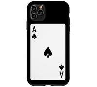 Ace of Spdes Jeu de Cartes de Poker Blackjack Solitaire Coque pour iPhone 11 Pro Max