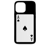 Ace of Spdes Jeu de Cartes de Poker Blackjack Solitaire Coque pour iPhone 13 Pro Max