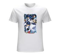 Ace of The Diamond Anime T-Shirt White Mens Tee Unisex Shirt L