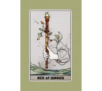 Ace of Wands - Tarot Card Notebook - Card No.27 (Color Ed.): A5 Ruled Lined Tarot Journal Diary Sketchbook Notebook - Ace of Wands (Inspiration and New Beginnings)