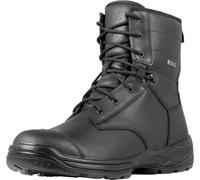 ACE Schakal Bottes pour hommes - Bottes d'intervention à lacets en cuir Crazy Horse pour hommes - robustes et étanches - Noir - 43