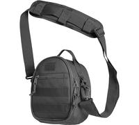 ACE Schakal Étui pour Casque antibruit avec Poches, Noir | Compatible avec les casques antibruit Sordin, Howard Leight, Peltor et Walker. Bandoulière rembourrée.