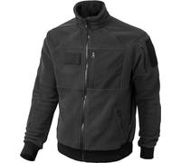 ACE Schakal Veste Polaire - Pull Tactique avec Fermeture Autoagrippante - pour Airsoft, Paintball, Trekking & Outdoor - Noir - XXL