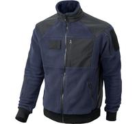 ACE Schakal Veste Polaire - Pull tactique avec Fermeture Autoagrippante - Pour Airsoft, Paintball, Trekking & Outdoor - Bleu - S