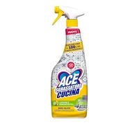 ACE Spray Dégraissant Cuisine, Sans javel, Zéro Aloni, Parfum Citron et Bergamote, 600 ml