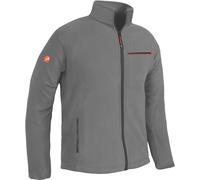 ACE Veste Polaire - Veste Chaude d'Extérieur pour Hommes - Veste pour Hommes sans Capuche - Fermeture éclair & Trois Poches - Gris - XXL
