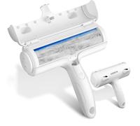 ACE2ACE Brosse Anti Poils Animaux pour Chat Chien, Rouleau Ramasse et Attrape Poils, Réutilisable pour Canapé, Arbre à Chat, Voiture, Lit, Tapis, Panier