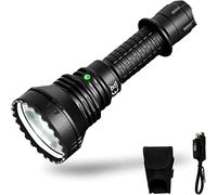 ACEBEAM Lampe de poche tactique L19 4266 pieds longue portée 1650 lumens élevés lampe de poche LED rechargeable - LED blanche