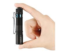 ACEBEAM Pokelit AA Mini Lampe Torche Rechargeable avec Clip, Lampe Torche LED Ultra Puissante 550 Lumens élevés, Lampe de Poche LED 90+ haute IRC pour camping, randonnée, usage quotidien(Noir)