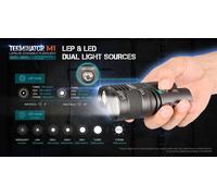 Acebeam Terminator M1 Dual Head LED LEP lampe de poche (édition limitée) , Couleur de la LED:NW neutral white
