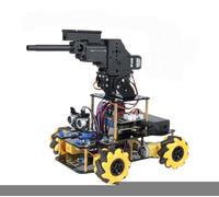 ACEBOTT Explorer Series QD001, Kit de Voiture Robot Intelligente, ESP32, Contrôle Multi-Mode avec Suivi de Ligne et Évitement d'obstacles, 4 Roues (QD005 Water Ball Launcher Car)