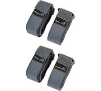 AceCamp 2 Paires (4 pièces) Sangle 2,5 x 30 cm Sangle Tout Usage: Taille: 90 cm, Sangle de Fixation, vélo, Sport, Gris, 91129