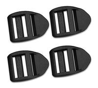 AceCamp 7050 Duraflex Lot de 4 serrures à échelles Noir 20 mm