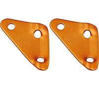 AceCamp 91179 Lot de 20 tendeurs à 3 trous pour tendeurs de tente en aluminium Orange