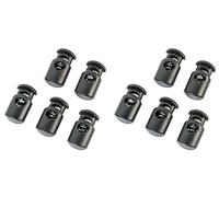 AceCamp Duraflex 9mm Arrets de Cordon, Serre Cordon, Stop Cordon, Bloque Lacet, Bloque Cordon, Serrure de Corde, Attache Cordon 10 x Cordlock, 7054
