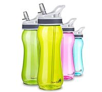 AceCamp Gourde en Tritan avec paille 600 ml, jaune