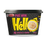 ACECOOK - Nouilles de Riz Saveur Ail Oignon, Texture Fondante et Parfumée (Pot 76g) - Le Lot De 6