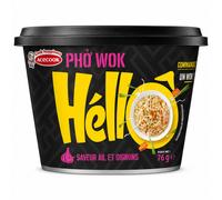 ACECOOK PhoWok Nouilles instantanées saveur ail et oignon - bol 76 g