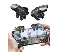 ACEDAYS Manette de téléphone portable pour Android et iPhone, manette de jeu à 6 déclencheurs compatible avec PUBG Mobile/Knives Out/Call of Duty Mobile, déclencheurs de téléphone pour jouer avec tir