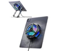 ACEDAYS Refroidisseur magnétique pour iPad, Tablette pour iPad/Surface Pro/Samsung Tab, radiateur Universel avec Affichage de la température pour Jeux Mobiles, Streaming en Direct Tiktok (y Compris