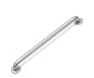 ACEDSGN Barres d'appui de douche de 81,3 cm pour personnes âgées - Barre d'appui en acier inoxydable nickel brossé pour salle de bain, main courante de sécurité moletée antidérapante pour baignoire et