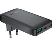 Acefast A100 65W Gan 2 Usb-C+ Usb-A Chargeur ultra fin - Noir