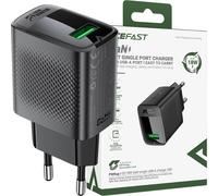 Acefast A90 GaN Chargeur secteur 18W USB-A QC - Noir